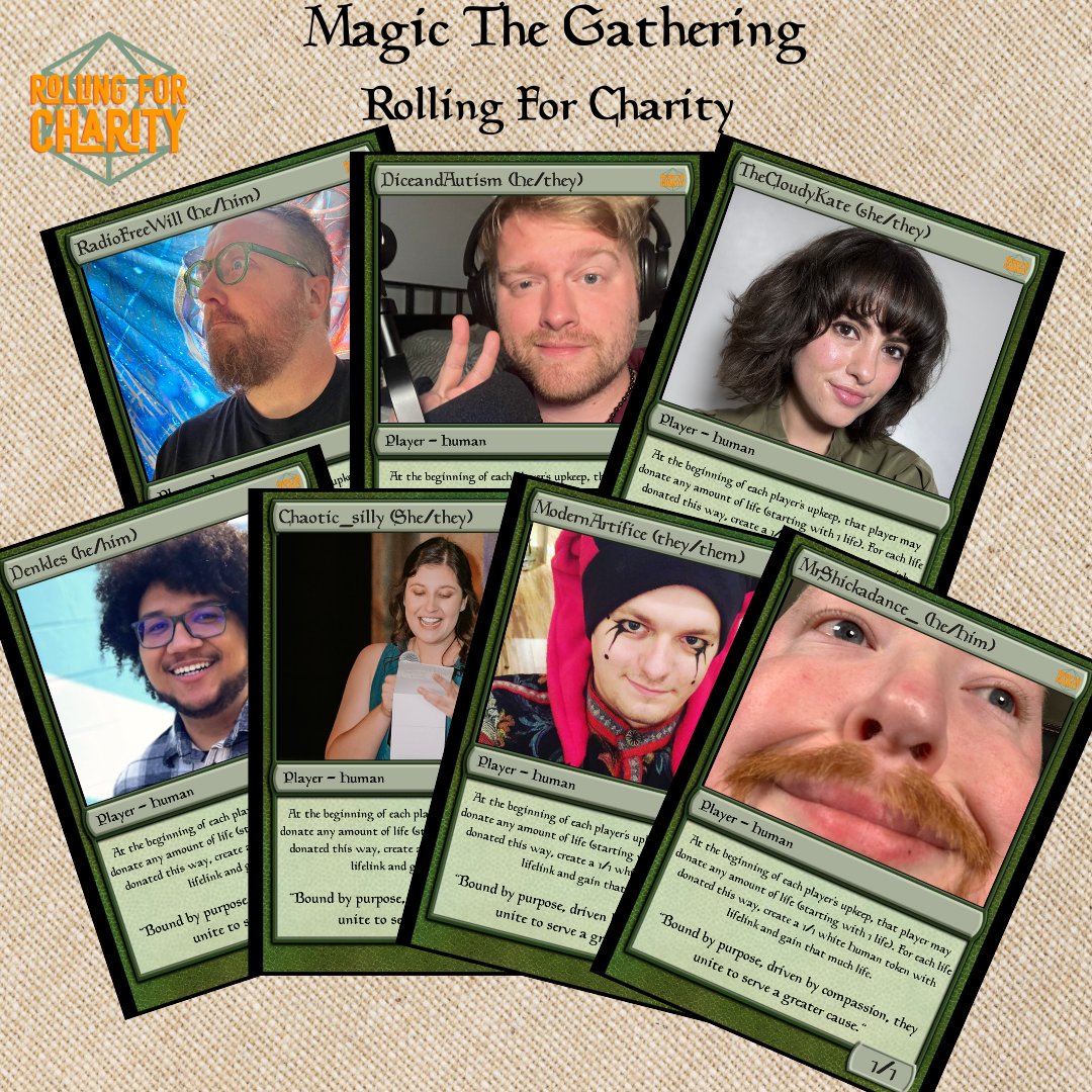 Rolling For Charity (@r4cstream) on Twitter photo November 16th and 17th, come hang out, watch some MtG, among other things π November 16th and 17th, come hang out, watch some MtG, among other things π