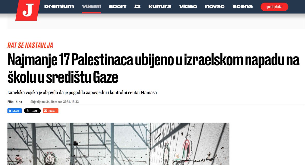 Prajdizan's tweet photo. Evo primjer iz JL-a, koji je reprezentativan i za većinu ostalih hr mainstream medija. 
Napad u Izraelu je "teror" i "uznemirujući prizor", napad u Gazi je "rat se nastavlja", a smrt palestinskih civila naravno NIJE "uznemirujući prizor". 
Progenocidna uređivačka politika. https://t.co/ZXqqjXNEoI