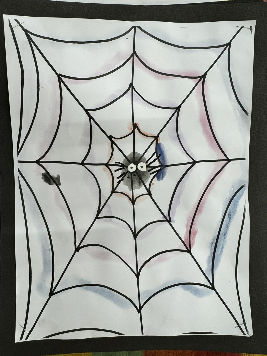 MrsGelston's tweet photo. Rainbow π spider π·οΈ art π¨
Inspired by karin_at_school (instagram) #art #creative #learning #p1a #artist #arteducation #arted #fun #myart #artsy #love #p1fun #cps #arted #create #halloweenart #create #watercolours #artfun #myartwork https://t.co/bk3nQY89dp