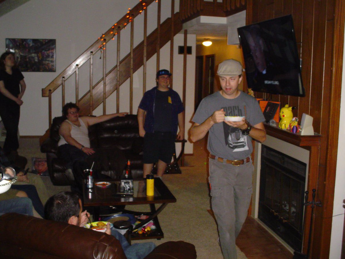 ArrickZane's tweet image. I brought a 21 year old digital camera to a party last night, all the photos look like they're from 2003