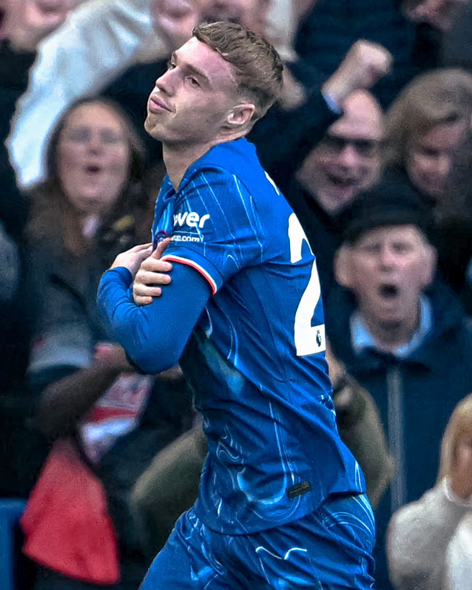 That man again 🥶

Cole Palmer restores Chelsea's lead 💪