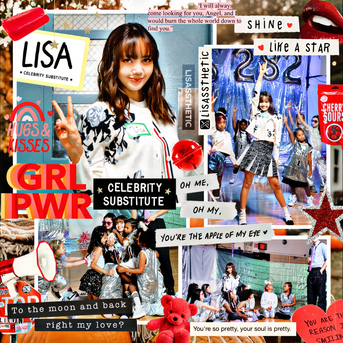 LISASSTHETIC's tweet photo. LISA ON #CelebritySubstitute

Tuesday | 10/29 https://t.co/DpvFpP0h6n