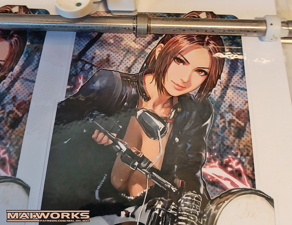 MaiworksXX's tweet photo. Stick Mai anywhere you want, if there is some interest i will sell them #魅惑の女忍者 #DOA #maishiranui #不知火舞 #FFCOTW #shiranuimai #fatalfury #DOAV #StreetFighter6 https://t.co/n9dwXAj85F