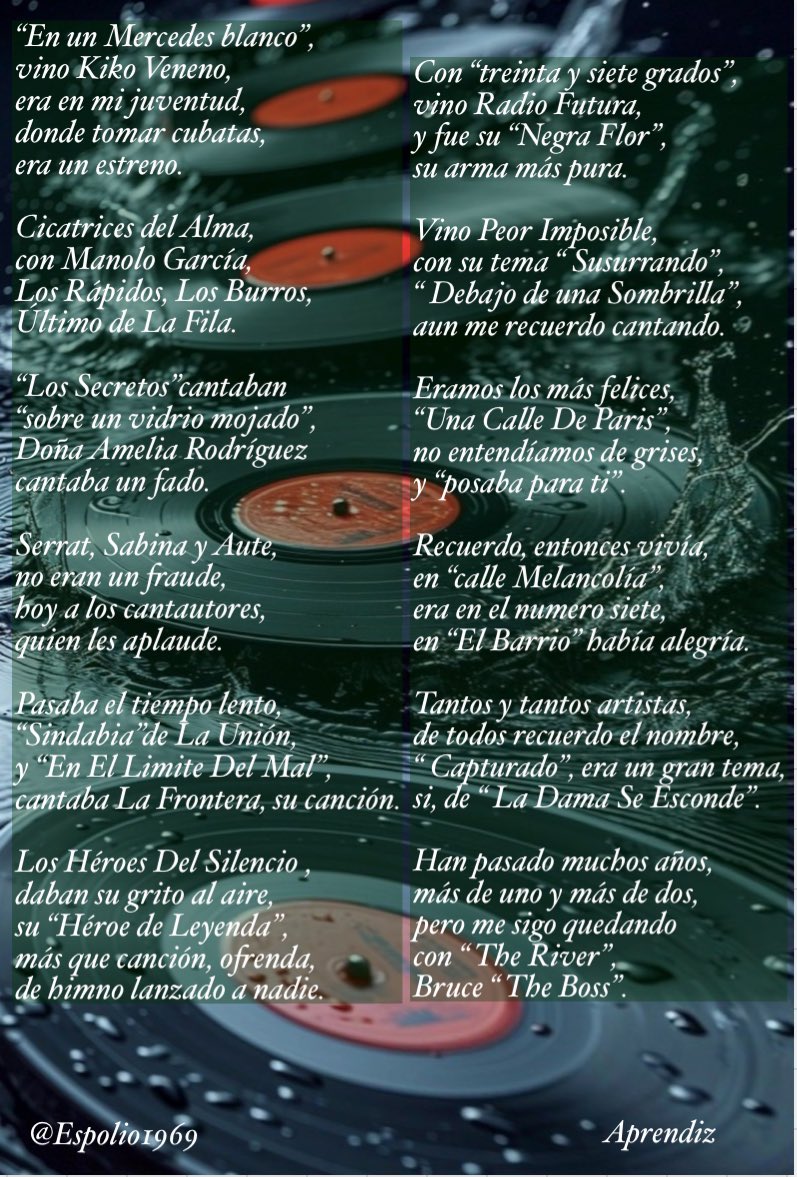 Espolio1969's tweet photo. @emilio_bravo__ @Leia017 #Reto4 palabras
Si os gusta Retuitear.
Digo yo…😜 https://t.co/ZEUgL1EL4d