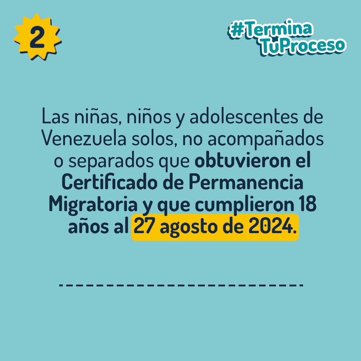 ACNUREcuador's tweet photo. Las personas venezolanas que obtuvieron su Certificado de Permanencia Migratoria en el anterior proceso de regularización ahora pueden renovarlo y acceder a la amnistía migratoria.
#TerminaTuProceso y obtén tu visa #VIRTEII https://t.co/kJCsVoIKKz