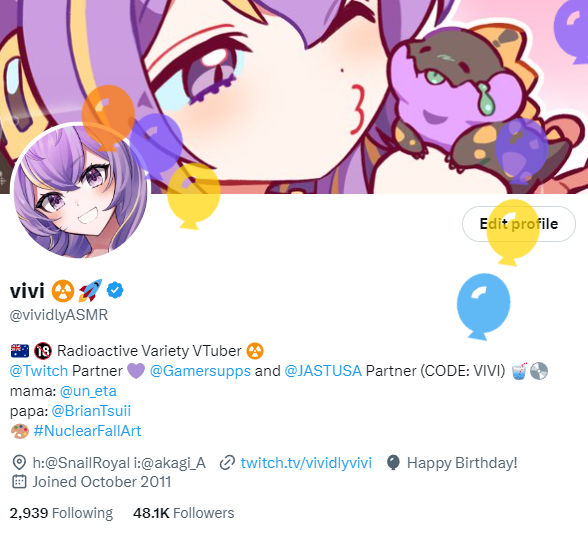 vividlyASMR's tweet image. I'm 32 today! 💜🎉 Sweet 16, part 2!!! 🎂✨