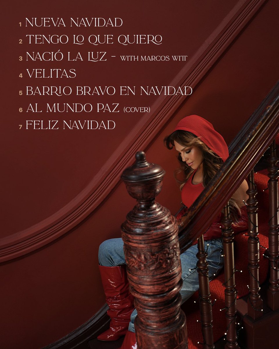 Han sido días duros… pero también llenos de milagros. 🤍

Hubo momentos en que pensé en cancelar todo el lanzamiento de Navidad Melancólica, pero luego de una profunda reflexión, comprendí que la música es la mejor cura para el alma… En honor a mi hermana Ernestina, quien ama