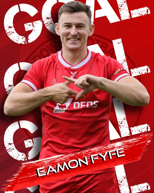 64'| GOAL FOR PORTADOWN 

PORTADOWN 1 LARNE 1