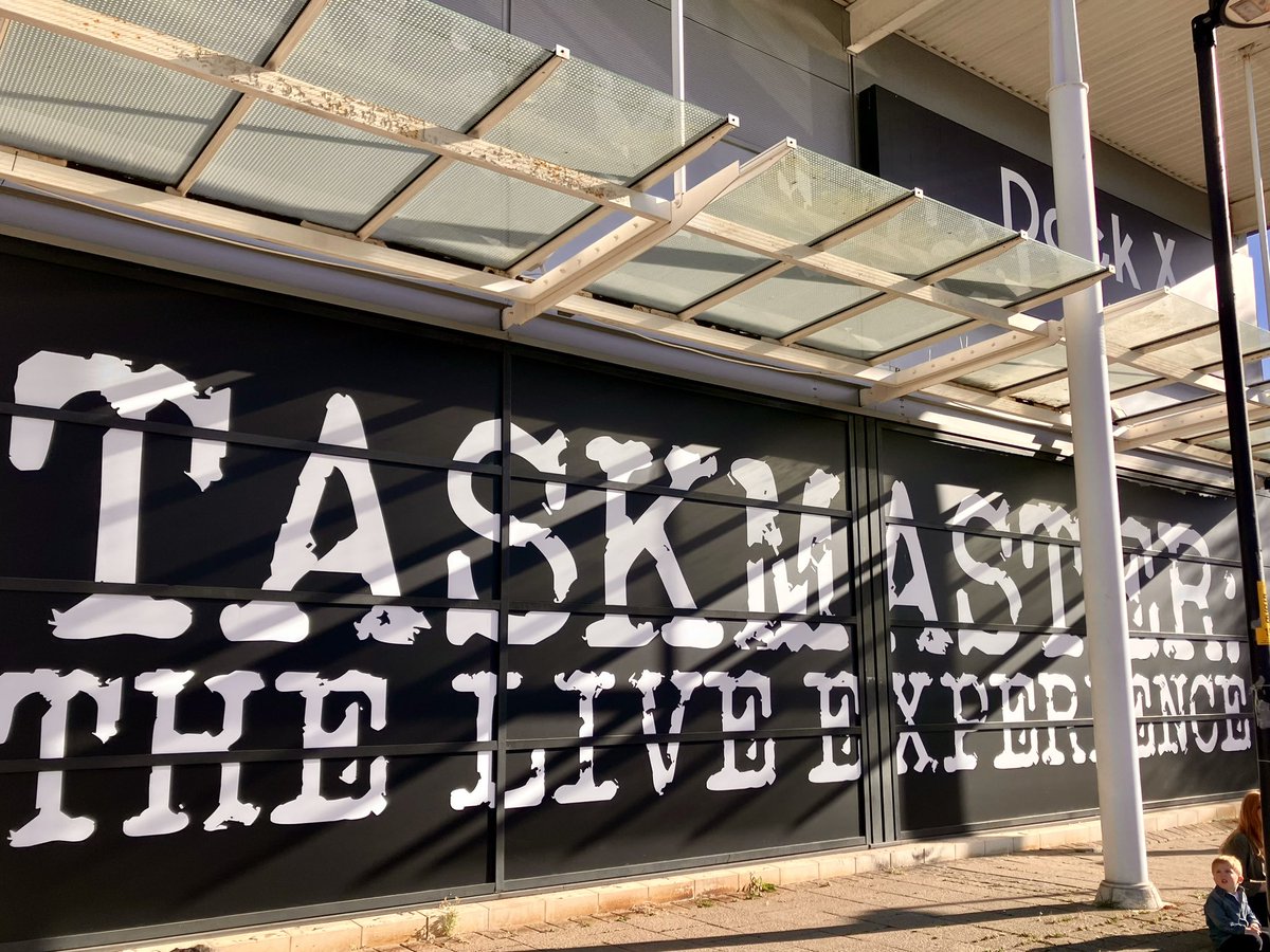 CatCope77's tweet photo. Such a happy day today with my daughter at the @taskmaster live experience! Loads to see in the museum and the tasks themselves were great fun! Thanks @AlexHorne AND I saw The @hornesection the other week. Life is good. https://t.co/V0Ox4GtMoL