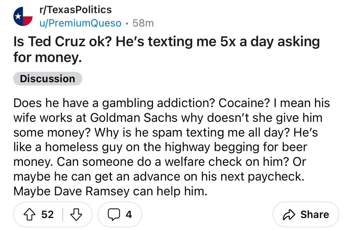 Meanwhile on Reddit…