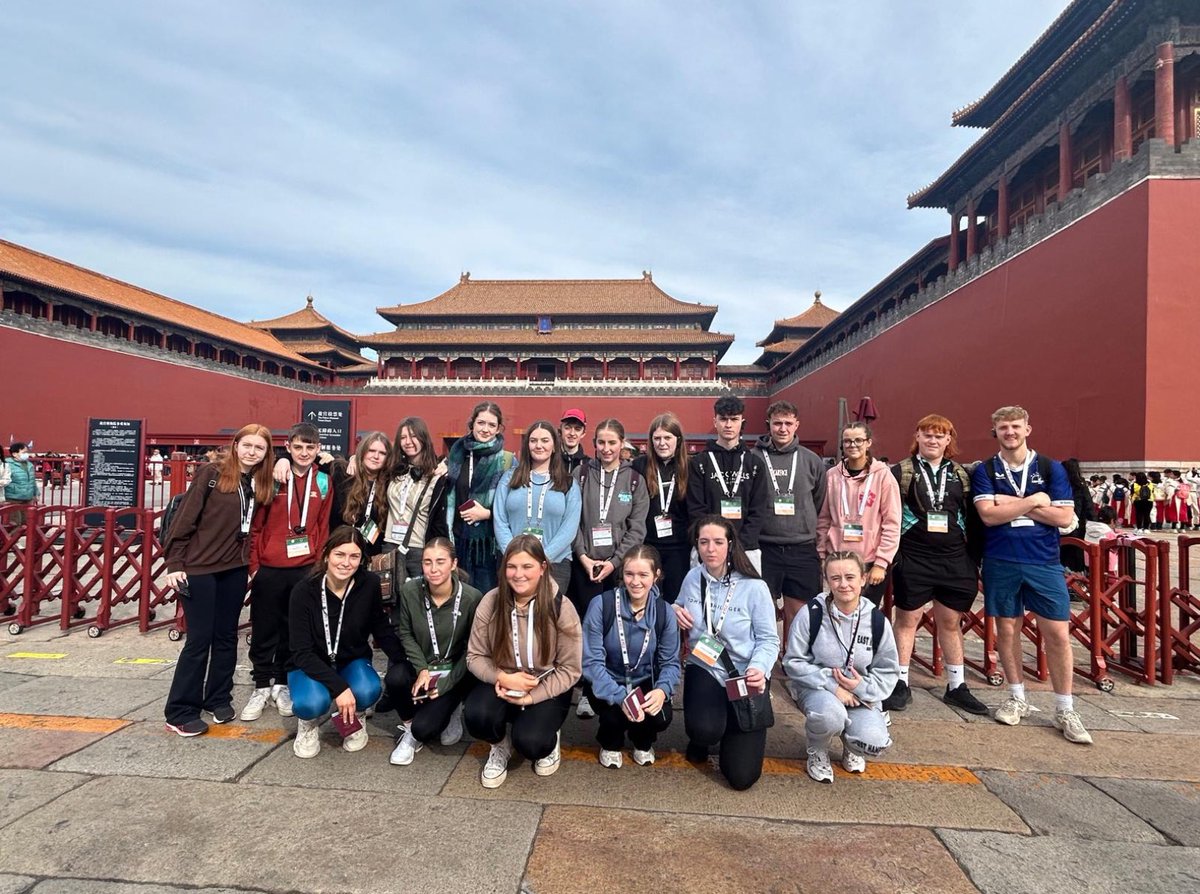 KTCS_Kildare's tweet photo. Today was a trip to The Forbidden City, the residence of 24 Mind and Qing Dynasty Emperors, and the political centre in China for over 500 years. Learning lots about China’s history and culture. #KTCS #CulturalImmersion https://t.co/lGXuYiMlzx