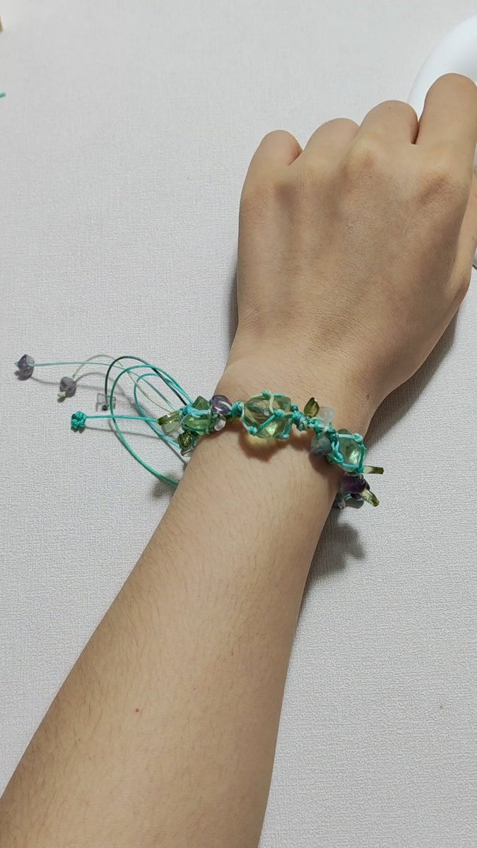 DiyourCrafts's tweet photo. Just made a Green fluorite stone bracelet inspired by the nature.
What would you name it ?

#DIY #jewely #bracelet  #handmade https://t.co/2Qna8a9mU4