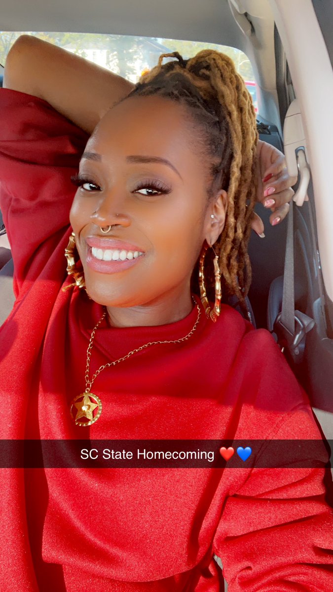 CayjahShavonne's tweet photo. Homecoming weekend was a vibe โฆ#BenedictHomecoming #SCstateHomecoming #GoDOGS โค๏ธ๐ https://t.co/WYd0J10CEb