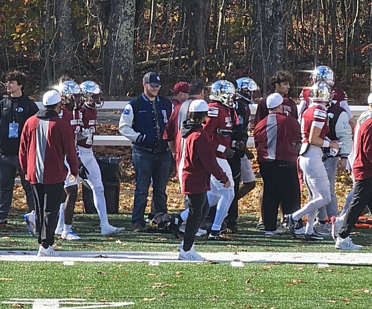 Thebig_56's tweet photo. Had an amazing GameDay visit at @goannamaria great conversion with Coach McCuin and was able to watch them pull out a win. I look forward to what the future has in store and I am incredibly grateful for the opportunity. @coachmccuin https://t.co/oBmDMrwbER