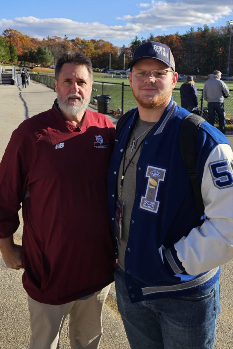 Thebig_56's tweet photo. Had an amazing GameDay visit at @goannamaria great conversion with Coach McCuin and was able to watch them pull out a win. I look forward to what the future has in store and I am incredibly grateful for the opportunity. @coachmccuin https://t.co/oBmDMrwbER