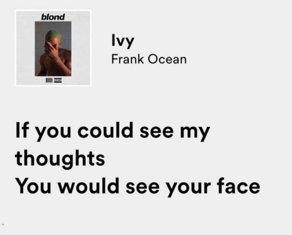 thesadbaby's tweet image. frank ocean.