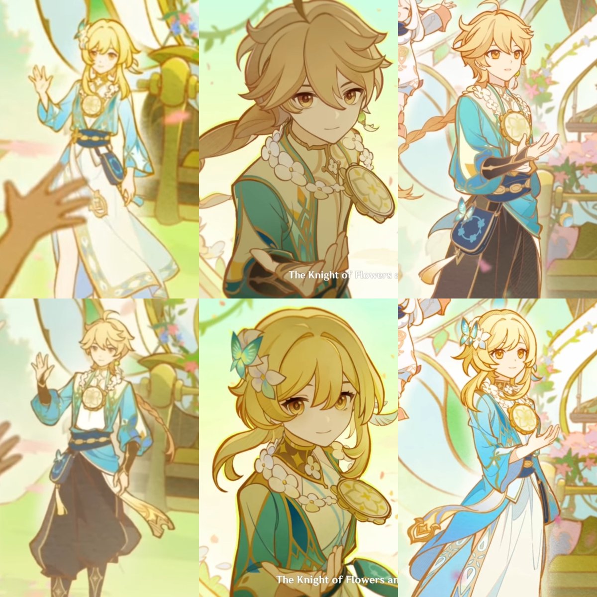 World1mpact's tweet photo. Aether and Lumine with their Sumeru Outfit 🌼✨

#GenshinImpact #Aether #Lumine #原神 https://t.co/GbS8XHlBAb