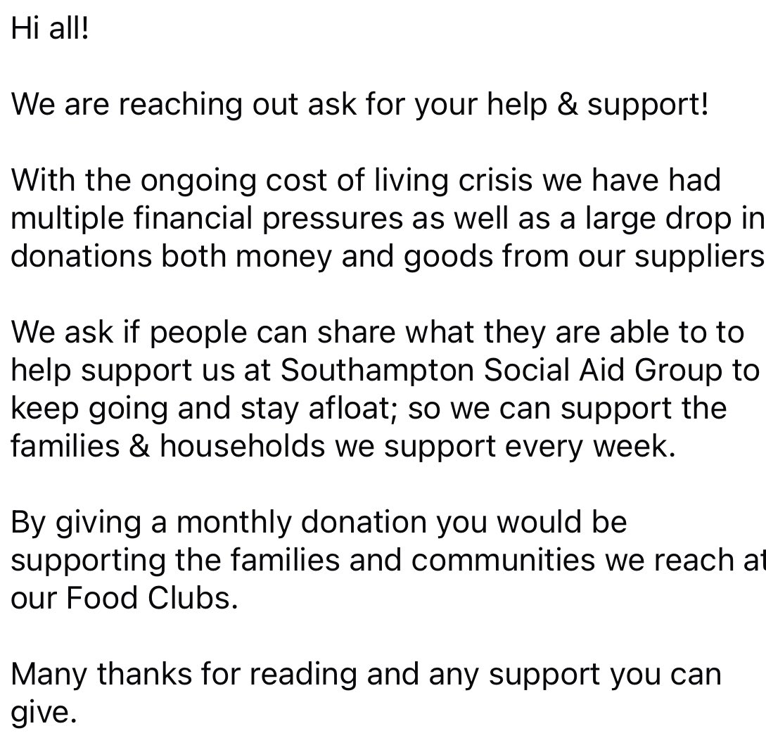 SotonSocialAid's tweet image. opencollective.com/sotonsocialaid