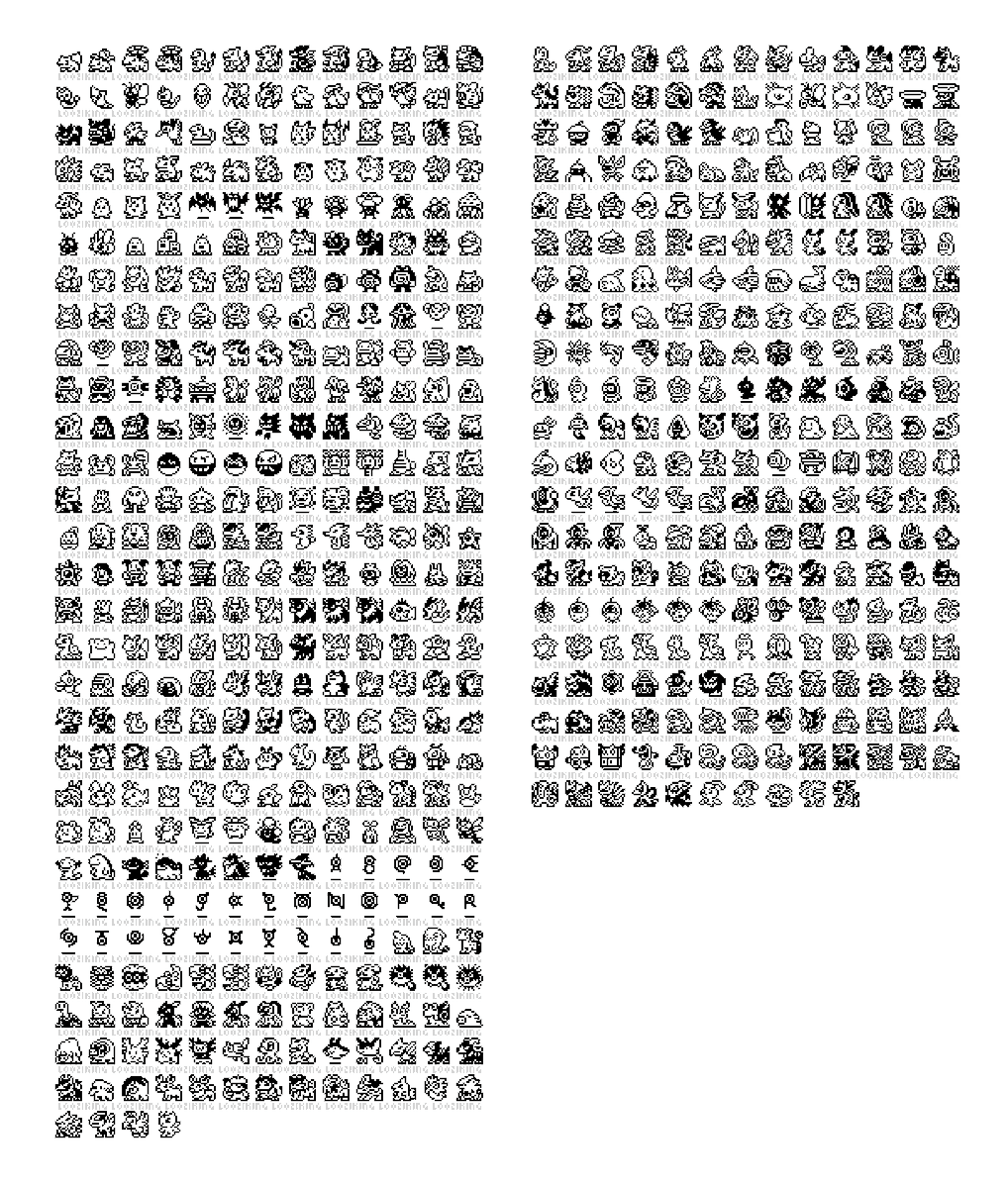 LooZiKing's tweet photo. Here it is finally, all of Gen 4 done.
#pokemon #digimon #vpet #pixel_art #デジモン #ポケモン https://t.co/s6NyIQVpCk