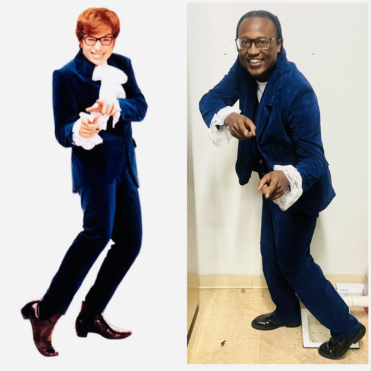 Jnaughty_3's tweet image. ITS GROOVY BABY … YEAH 🕺🏾 

#ParanormalActivity4
#AustinPowers 
🕶️🪬