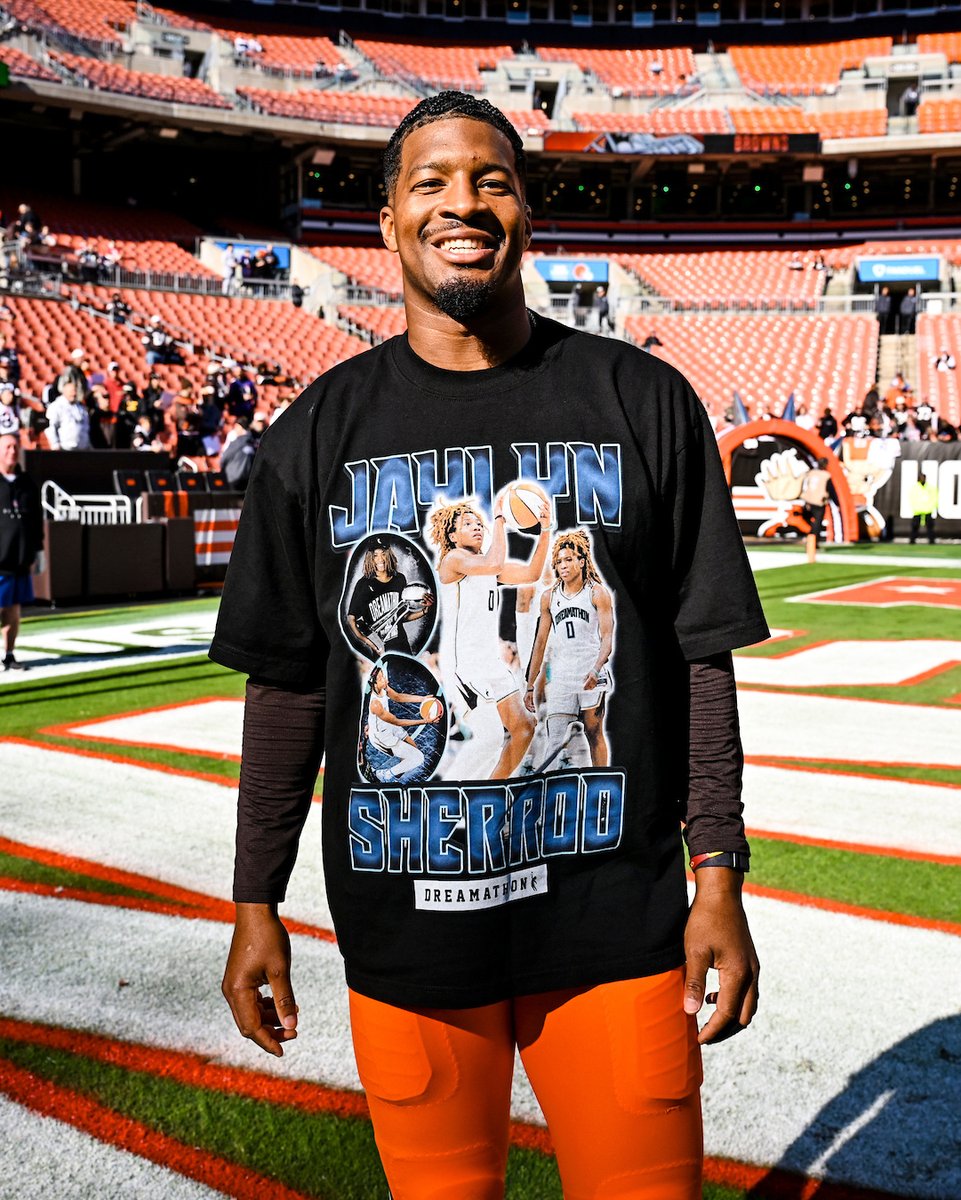 Browns's tweet photo. .@Jaboowins repping the newly-crowned @WNBA  champs 🗽

@JaylynSherrod x @nyliberty https://t.co/3pcIHy7BRH