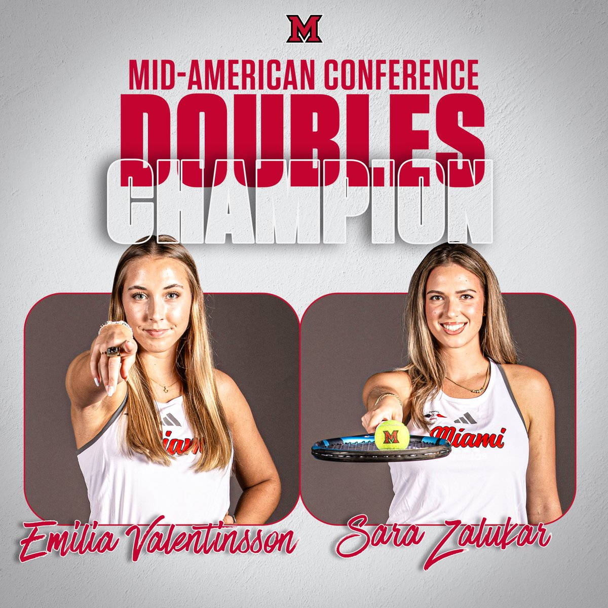 The Doubles Team gets the job done! Final scores of 6-1 and 6-3.

#RiseUpRedHawks