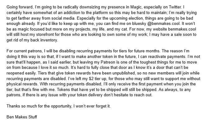 BEN MAKES STUFF tweet media