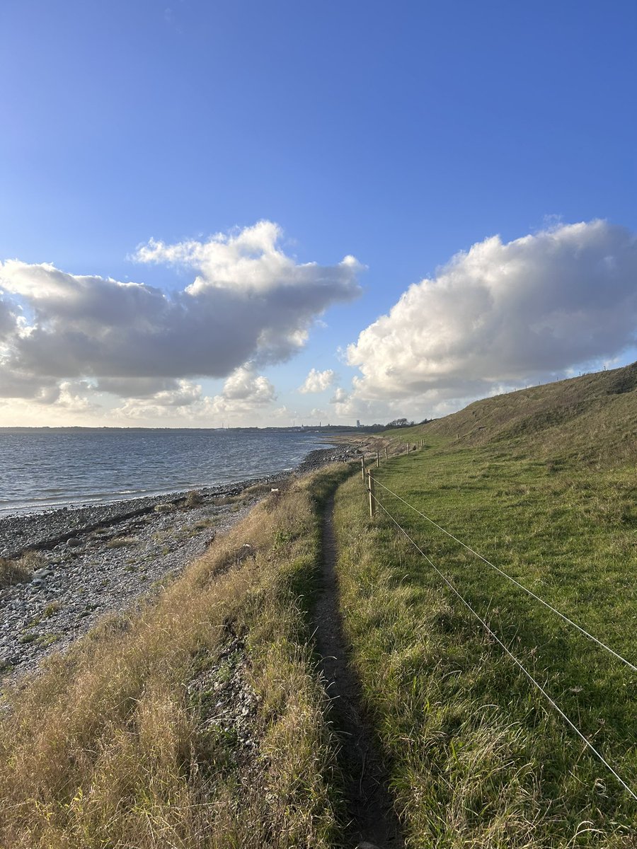 Dagens tur var en af de svære. Hovedet var ikke med og energien var der ikke. Men jeg kom ud og fik min lange tur! 
#TwRunDk