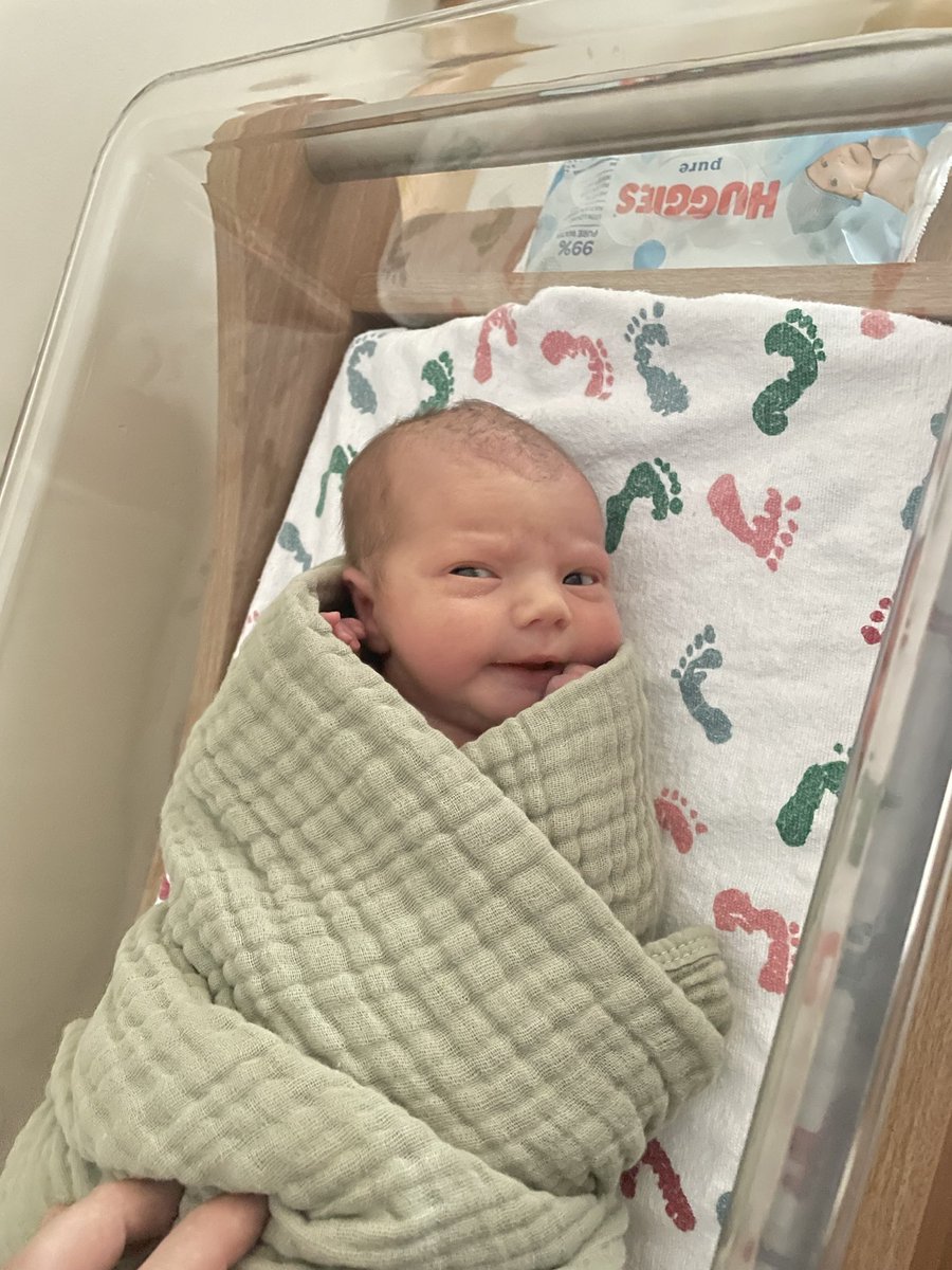 And just like that we are grandparents 
Lainey Ellen Penders born yesterday @ 5:00am 7lbs