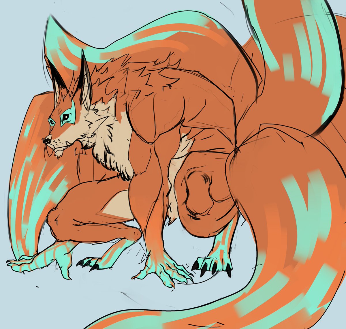 Felipe_gse's tweet image. fox day 27 #weretober  😅