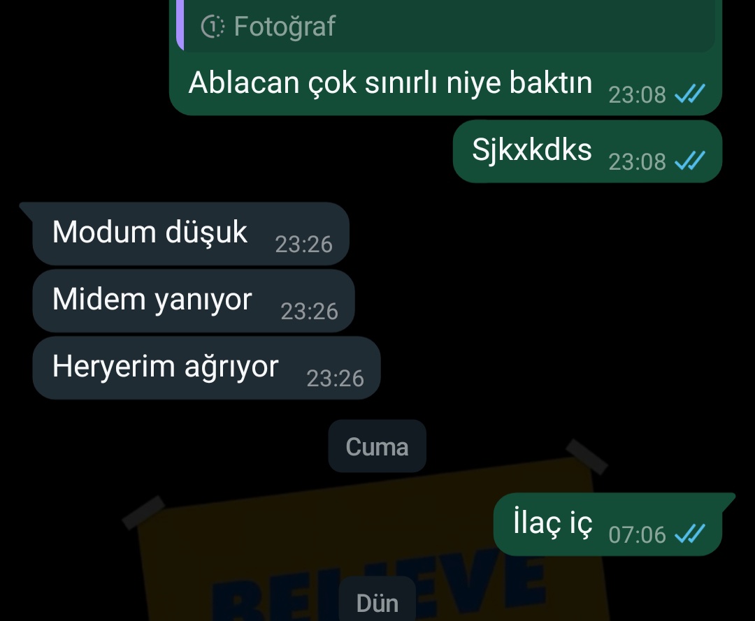 Erkolar gibi mi olmaya başladım nE
