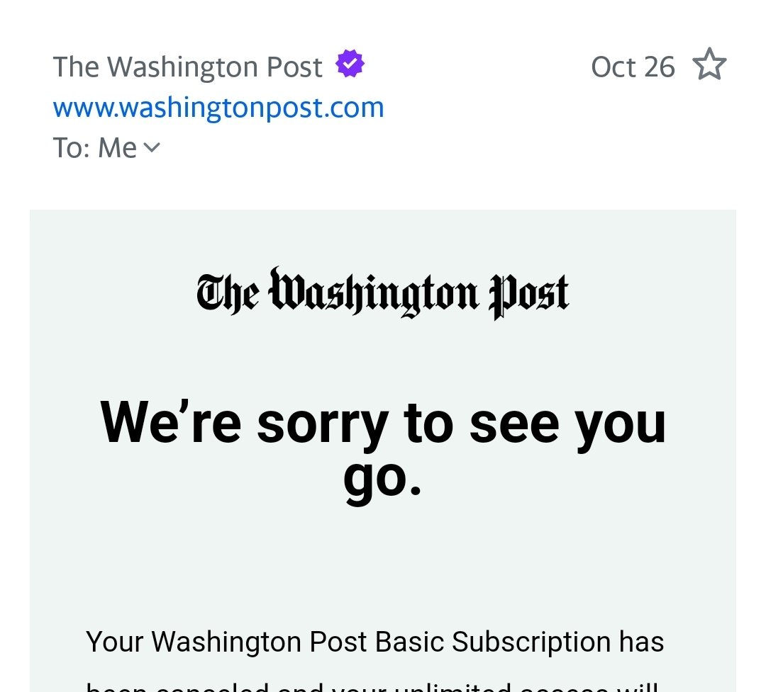There is NO ROOM for neutrality in this world. COWARDS. Here's what I think of the #WashingtonPost
