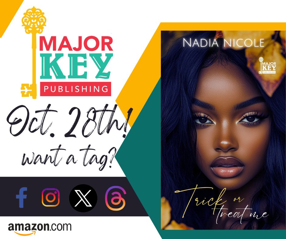 MajorKeyPub's tweet image. 📷 IT'S MAJOR - COMING TOMORROW! 📷
Lila thrives on the thrill of Halloween—its wild energy, the seductive allure of costumes, and the promise of a night filled with temptation. 
CHECK OUT THIS SNEAK PEEK:
majorkeypublishing.com/trickortreatme