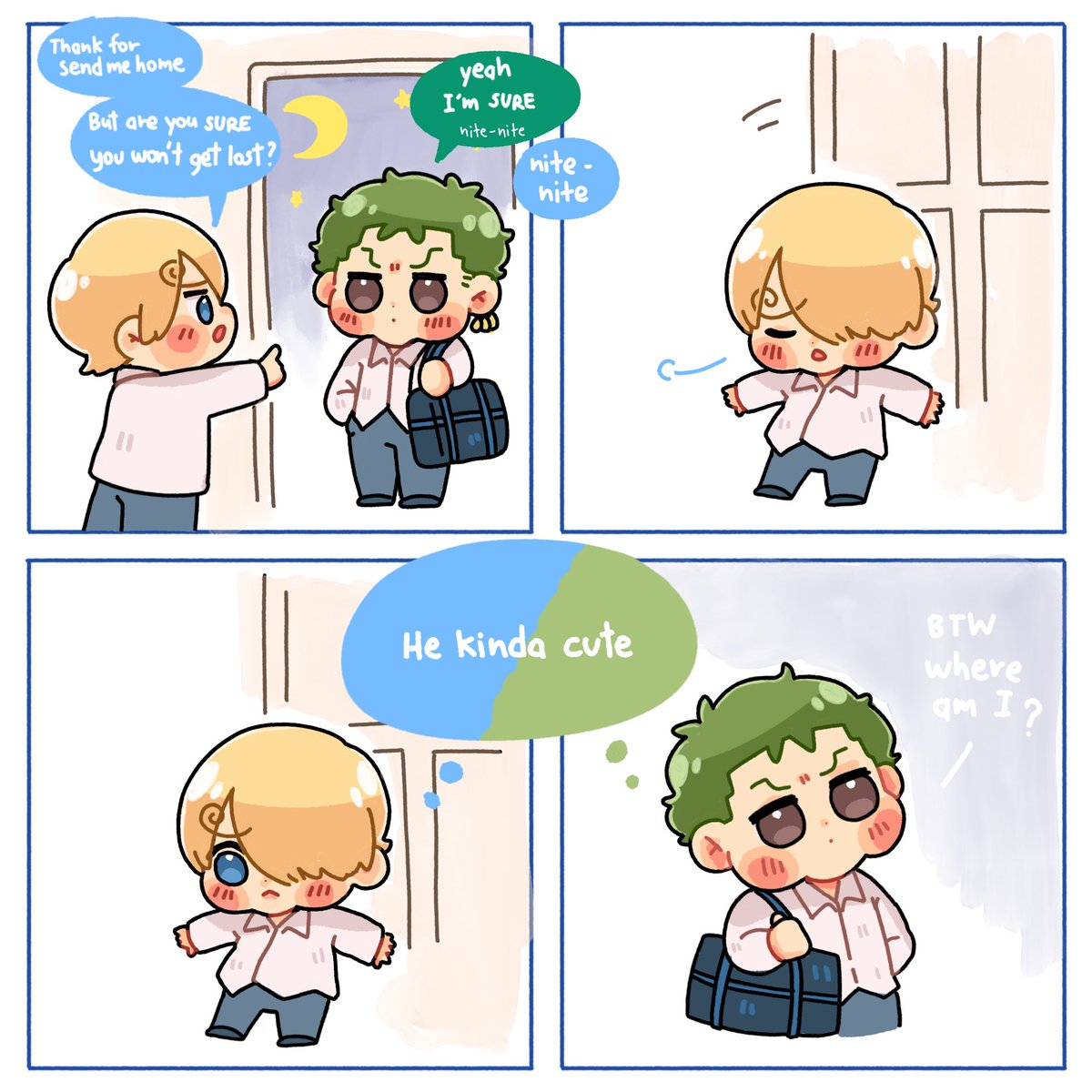 👨🏻‍🤝‍👨🏼

 #ゾロサン #ZS  #OPbykluay #zosan 