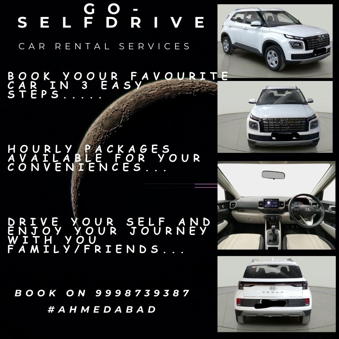 GoSelfDrive's tweet photo. Hyundai Venue top Model, Petro+ CNG, Manual for self drive on rent, starting package Rs. 1199/- @ GoSelfDrive #Ahmedabad  #ahmedabad_instagram #carrental#carrentalservice #goselfdrive Call for booking 9998739387 https://t.co/klk5gxc0jt