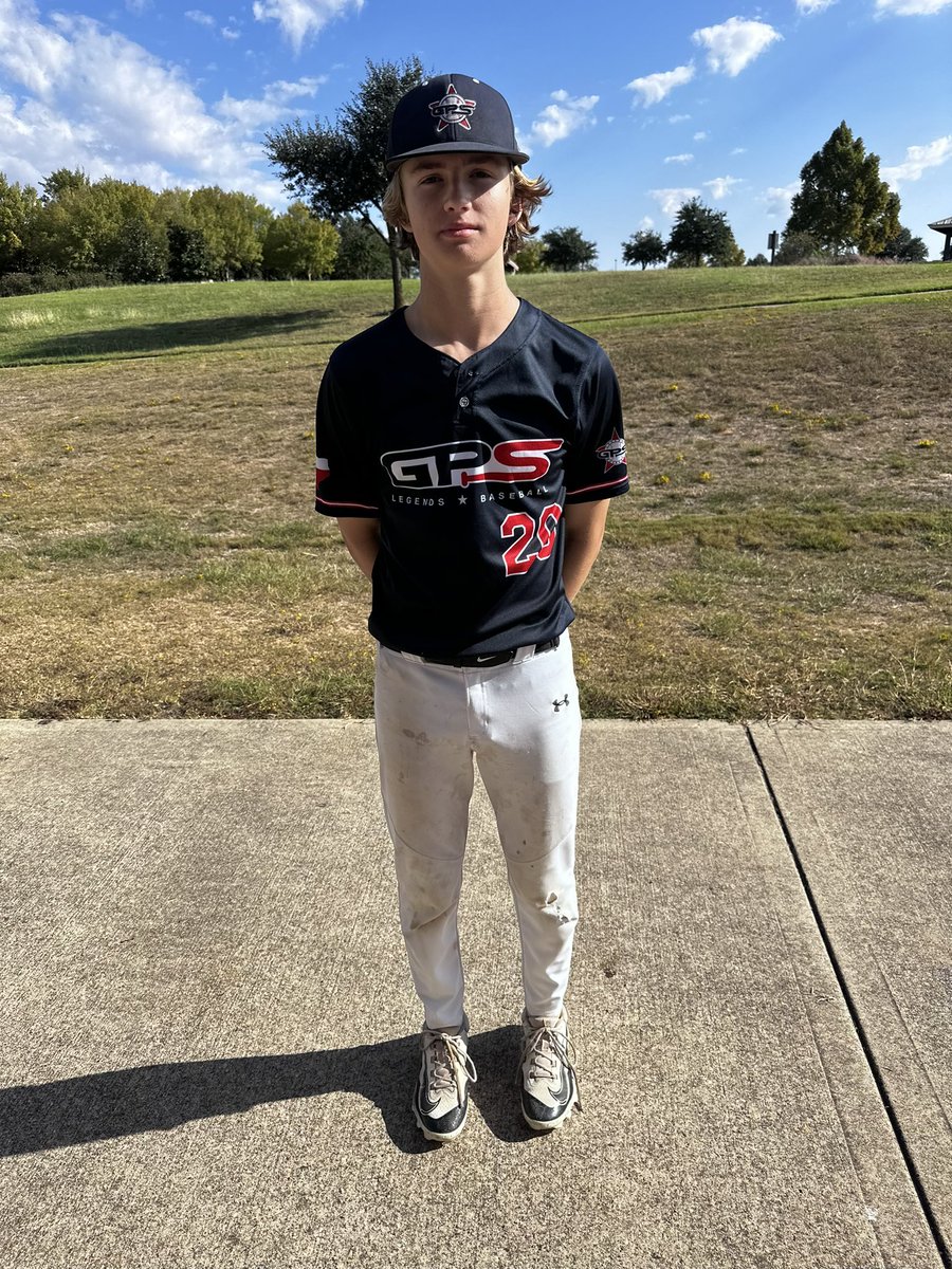 🔥Player of Game🔥
Noah Stainton- 2027 Cedar Ridge HS
2-2 RBI
<a href="/GPSTEXASBASEBA1/">GPS BASEBALL</a>  16 Harris