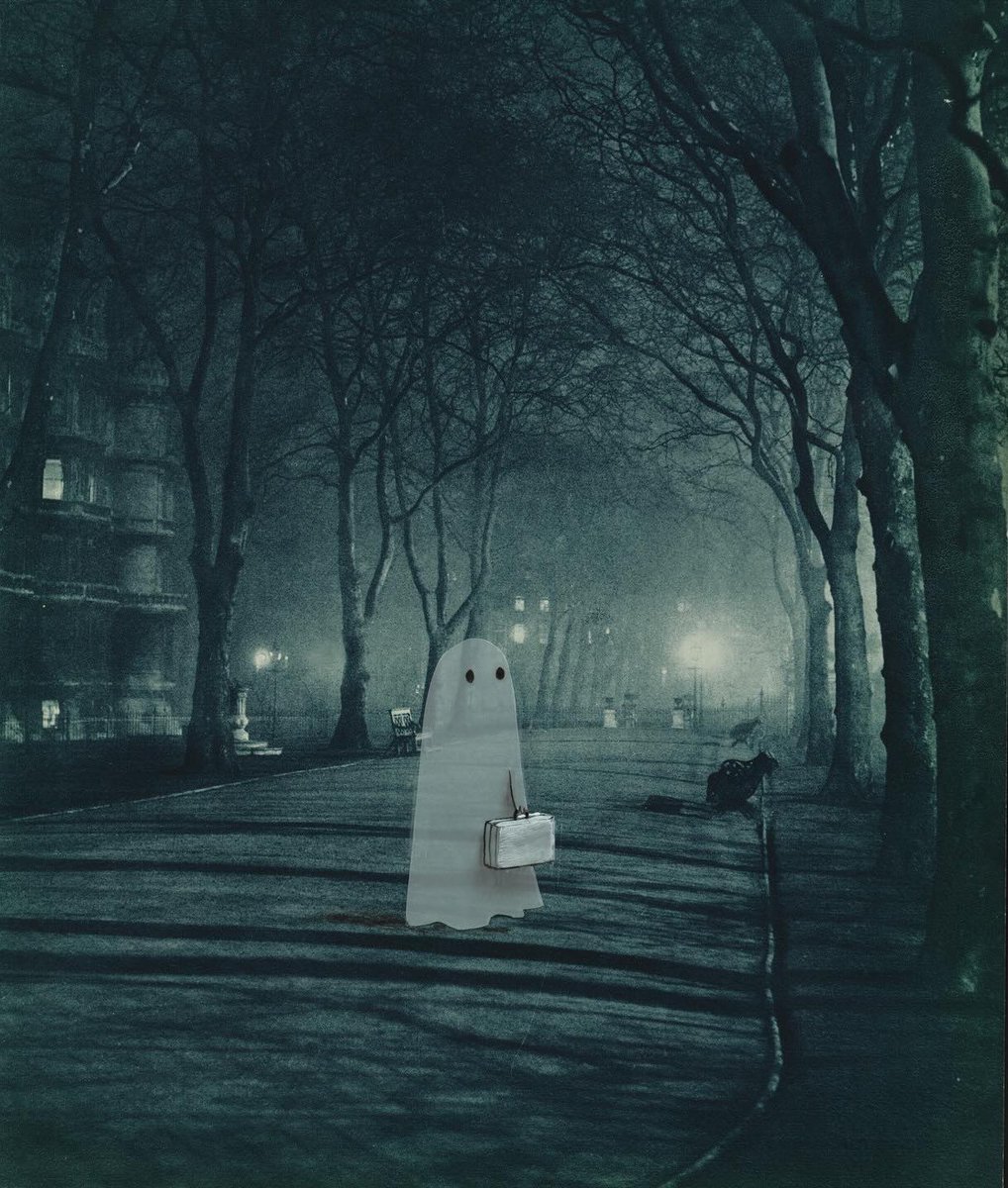 Eadeeva's tweet image. Los fantasmas de Oliver Jeffers