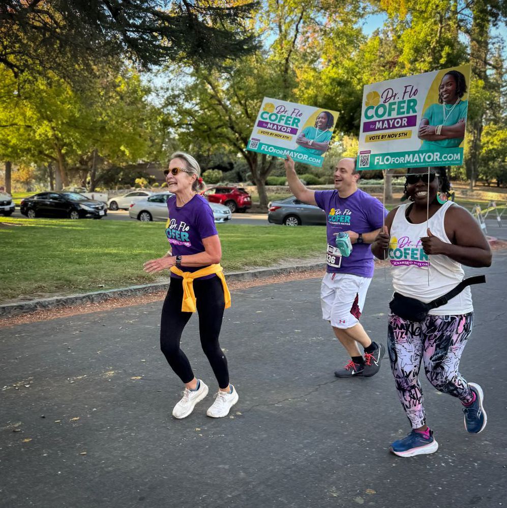 Flo4Sacramento's tweet image. Great start to the day with @my_sisters_house 5k! 

#TeamFlo #FloForMayor #Sacramento