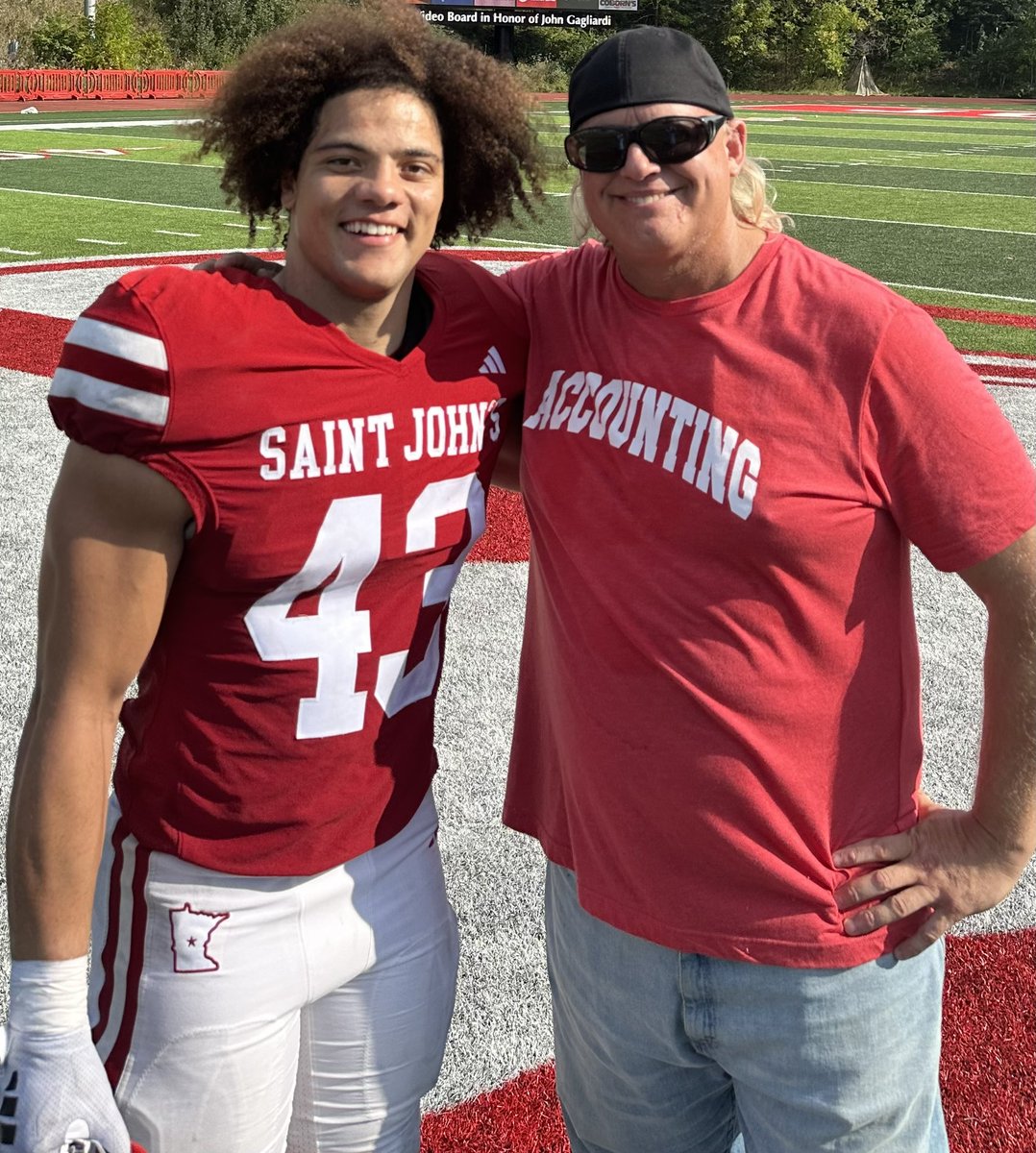 Boz Bostrom (@bozbostrom) on Twitter photo Happy 22nd birthday to this guy! Those who only see him in Clemens Stadium on Saturdays know he is a great football player. Those of us who have the privilege of seeing him every day know he is an even greater man.
<a href="/Hayden33Sanders/">Hayden Sanders</a> Happy 22nd birthday to this guy! Those who only see him in Clemens Stadium on Saturdays know he is a great football player. Those of us who have the privilege of seeing him every day know he is an even greater man.
<a href="/Hayden33Sanders/">Hayden Sanders</a>