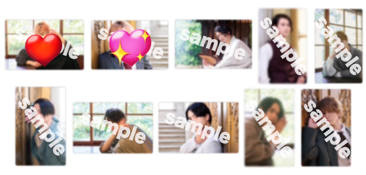 _nuowoum_'s tweet photo. 東京方舟博覧記 リーディングミュージアム
グッズ 特典 交換

譲▶︎画像1枚目

求▶︎佐藤流司(画像２枚目印の着いているもの💖>❤️)

都内手渡しまたは郵送にて交換させて頂きたいです。お心当たりのある方お気軽にお声かけ頂けますと幸いです。 https://t.co/vCm0xiytOF