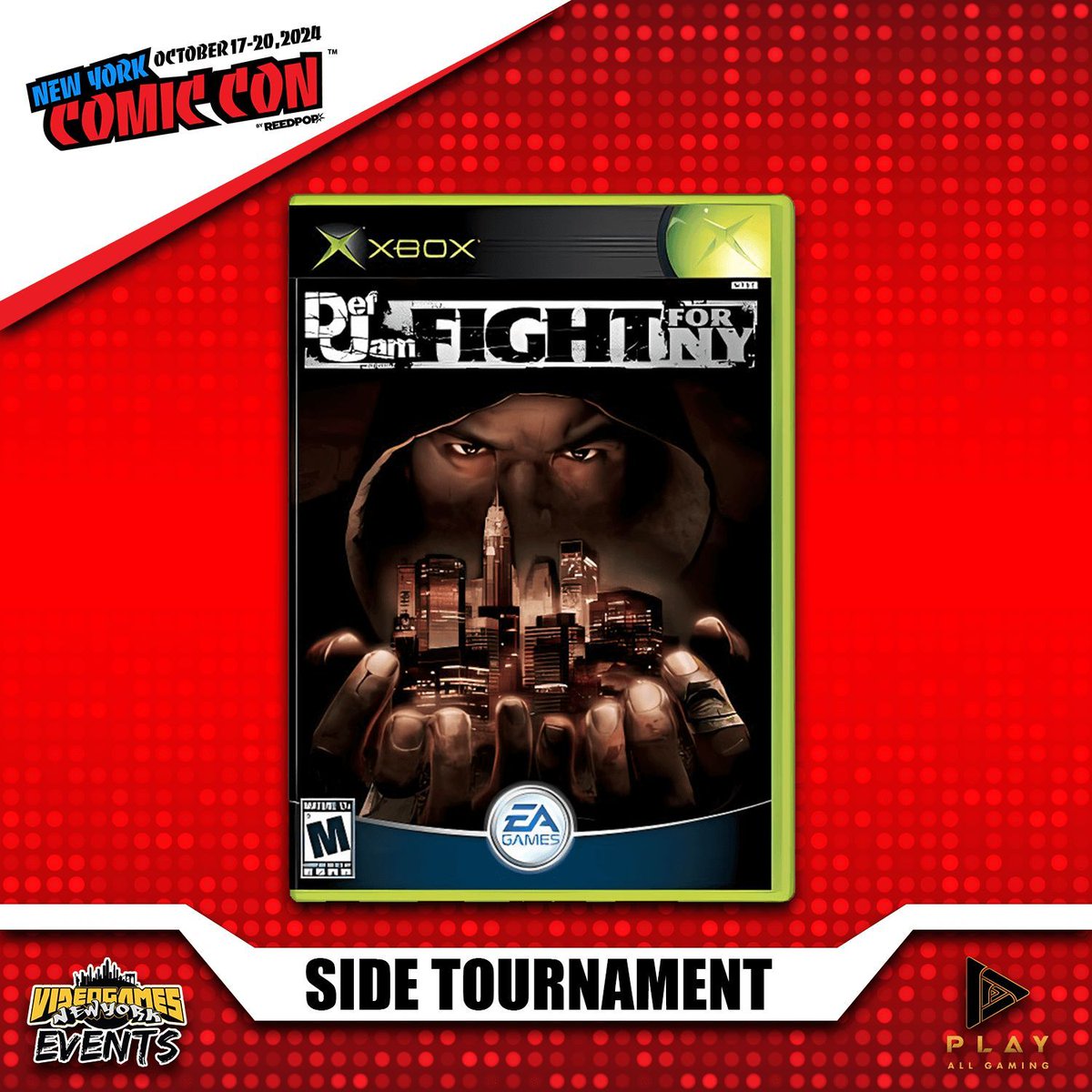VGNYevents's tweet photo. To call what actually transpired a tournament would be an complete error as #NYCC24 Def Jam Fight for New York winner, #JJ, completely dominated in a timely fashion. His play as Slick Rick was simply scary!

#NYCC #NYCCRecap #NYCFGC #FGC #VGNYevents #DefJamFightForNewYork #DJFFNY https://t.co/QRHQilJ0J0
