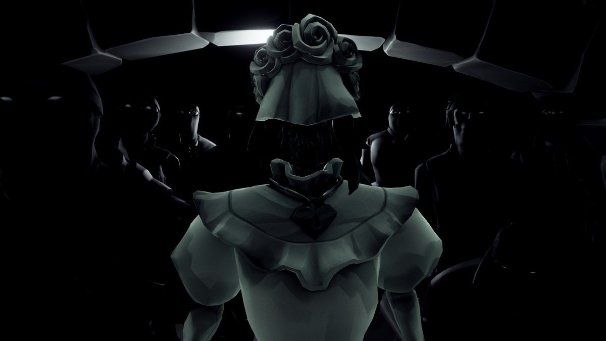 In the dark of the night their spirits will find you

Theme: Ghouls and Ghosts
#SeaOfThieves #SoTShot 
<a href="/SeaOfThieves/">Sea of Thieves</a>