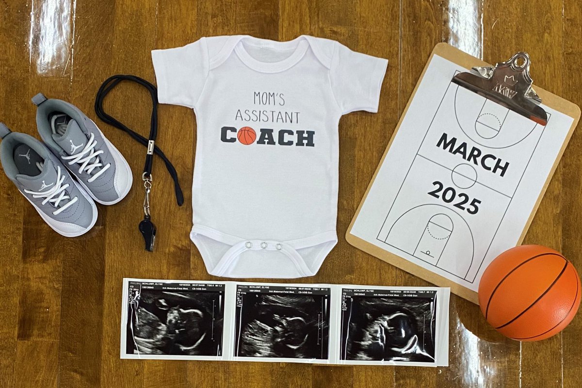 EXPECTING some Madness this March. 🤰🏀