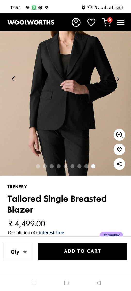210Rules's tweet photo. @WOOLWORTHS_SA please enlighten us why there's R3000 difference between 2 identical blazers, only difference being colour. Something seriously wrong with this. I wanted to purchase black blazer when I saw price of pink but why pay R3k more for same blazer. Pink isn't even on sale https://t.co/H6jOWywJo5