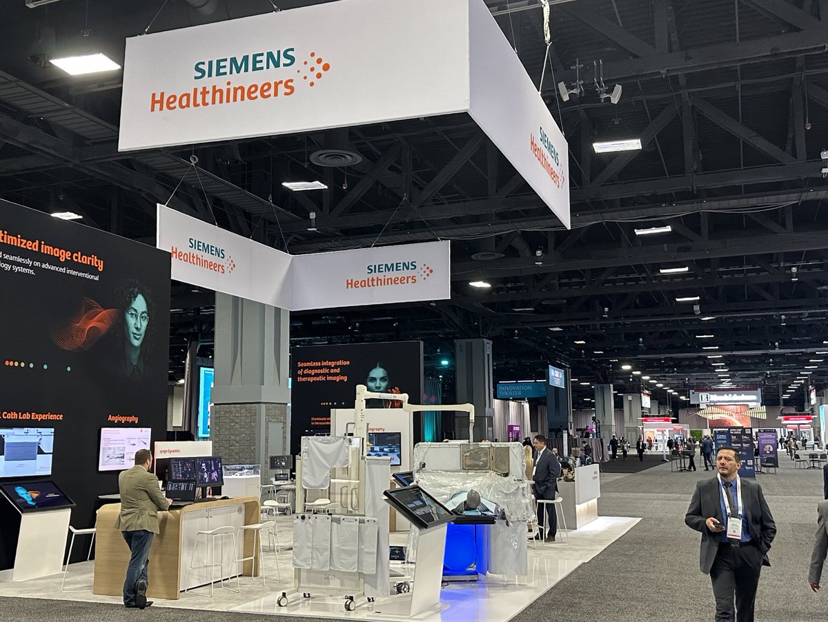 Check out our Protego on display at Booth #2437 #tct2024 <a href="/SiemensHealth/">Siemens Healthineers</a> #RadiationProtection <a href="/TCTMD/">TCTMD</a> #apronfreeimaging
