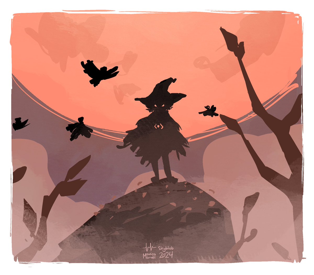 meowlnica's tweet image. 【 Skytober 2024 】「 Oct 27th ~ Raven 」
-
#skytober2024 #thatskygame #sky星を紡ぐ子どもたち #skyイラスト