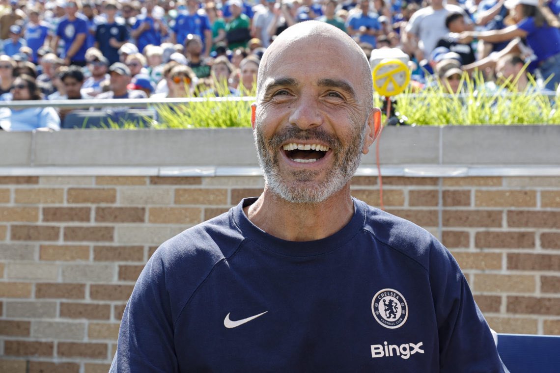 a_gabegh's tweet photo. Wining losing and draw is a part of game but today Maresca win my heart by using sub situation at right times well-done Maresca this is what we like it. https://t.co/eeKfRXf1Fe