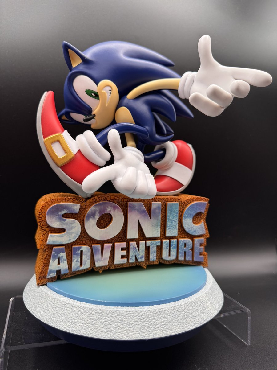 Speaking of Sonic Block We have a donation Raffle for This Super Cool Sonic Adventure Statue! That YOU Could Win!!  Lets Gooo! 2k Hype!