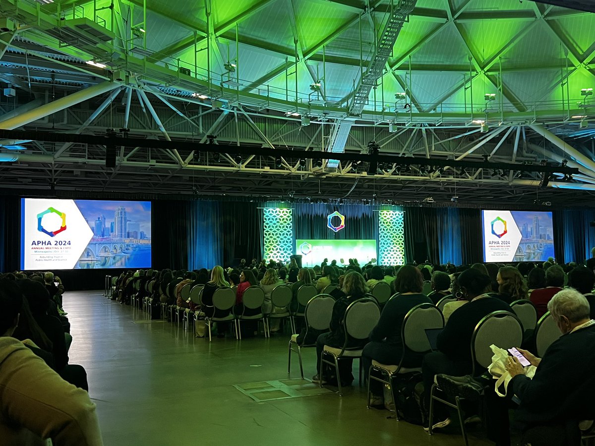 David Steeb (@david_steeb) on Twitter photo The Opening General Session of the <a href="/APHAAnnualMtg/">APHA's Annual Meeting & Expo</a> is underway! #publichealth The Opening General Session of the <a href="/APHAAnnualMtg/">APHA's Annual Meeting & Expo</a> is underway! #publichealth