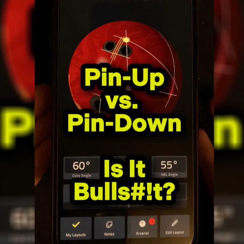 TenpinToolkit's tweet image. Is Pin-up vs pin-down Bulls#!t? Why you shouldn’t look at other bowlers’ balls!

It’s impossible to know layout by looking at another bowler’s ball. Their pin position relative to fingers is probably irrelevant to you.

In this video, I demonstrate why!

youtu.be/ReGmMPUmDfY